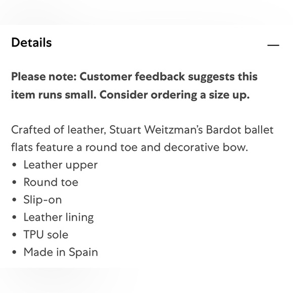 Stuart Weitzman Black Flats with Classic Rounded Toe - Picture 7 of 7